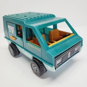Vintage 1977 Fisher Price Adventure People Mobile TV Unit 309 Van Blue